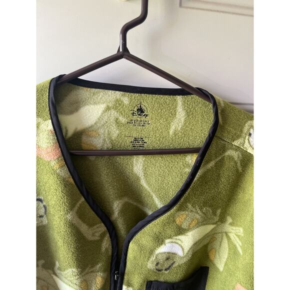 Disney Princess & the Frog Prince Naveen Frog Fleece Full Zip Jacket - Picture 2 of 4